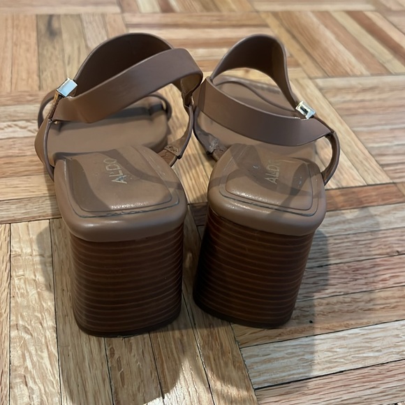 Aldo Fidles Block Heel Sandal size 39 US 8.5 - Picture 5 of 6